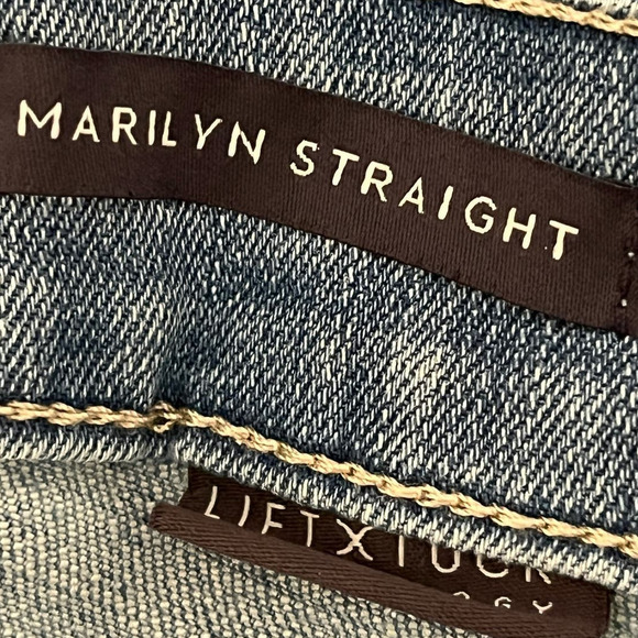 NYDJ NWT Marilyn Straight Ankle Jeans in Easley Plus Size 22W - Picture 14 of 16